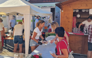 Längste Festtafel Bayerns