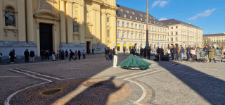 Auftritt Odeonsplatz