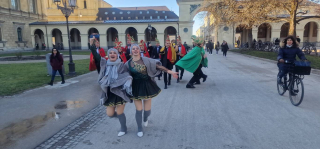 Auftritt Odeonsplatz