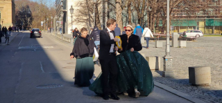 Auftritt Odeonsplatz