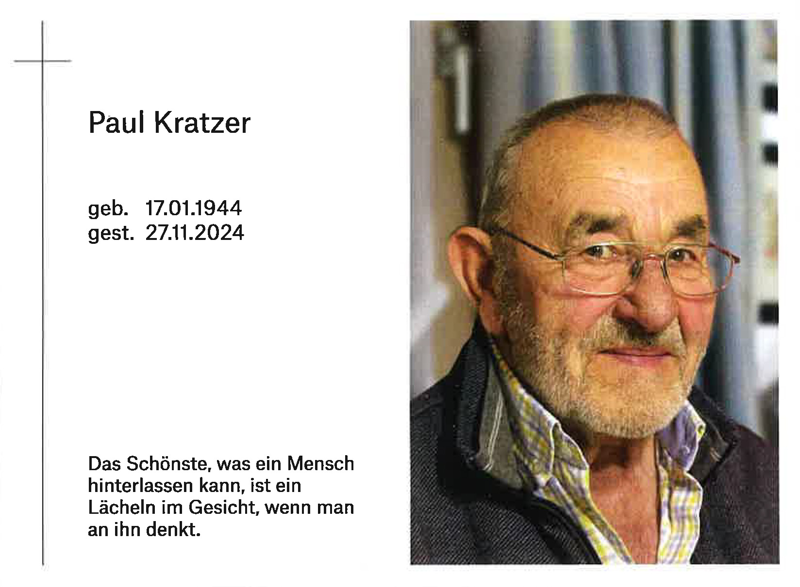 Paul Kratzer